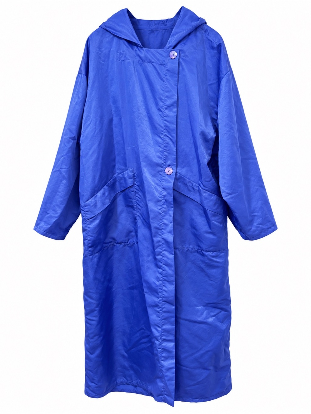 Lundstrom Trench Coat in Bright Blue